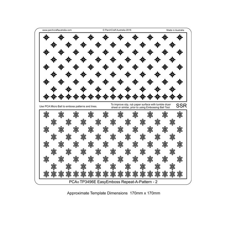 (TP3496E)PCA® EasyEmboss Repeat-A-Pattern - 2