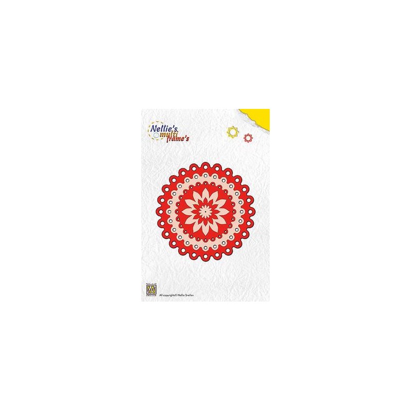 (MFD025)Cadre filière multi dots circle