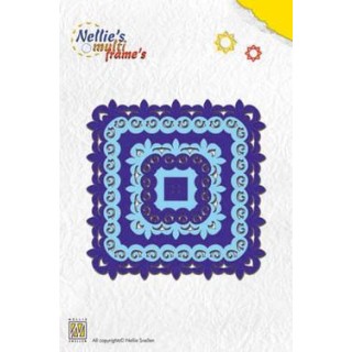 (MFD029)Cadre filière multi square lilly