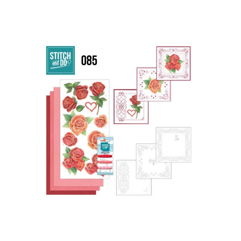 (STDO085)Stitch and Do 85 - Roses