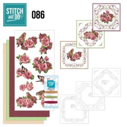 (STDO086)Stitch and Do 86 - Birds and Roses