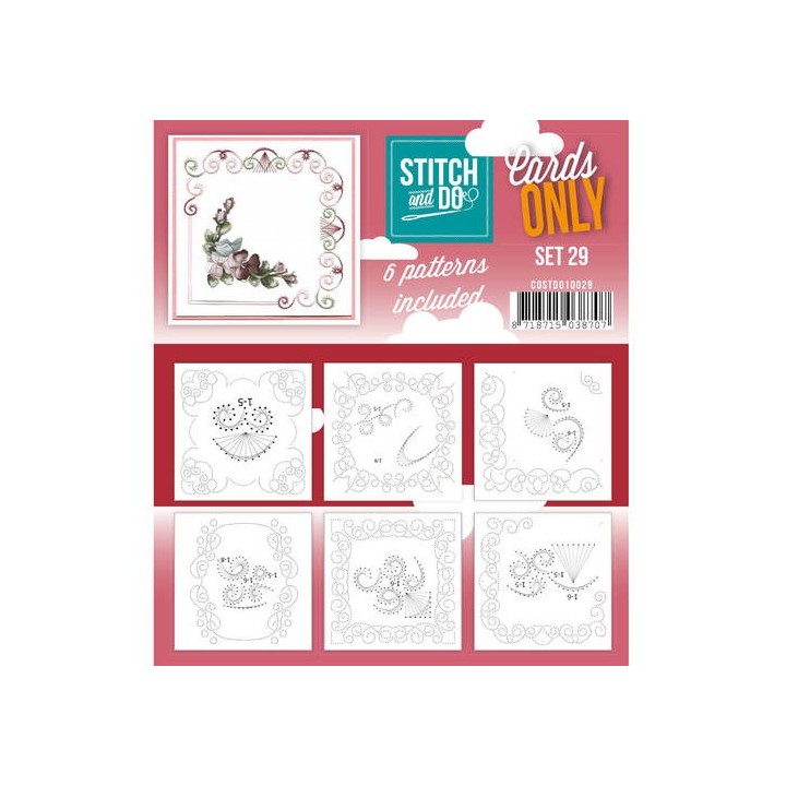 (COSTDO10029)Stitch & Do - Cards only - Set 29