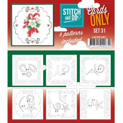 (COSTDO10031)Stitch & Do - Cards only - Set 31
