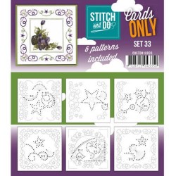 (COSTDO10033)Stitch & Do - Cards only - Set 33