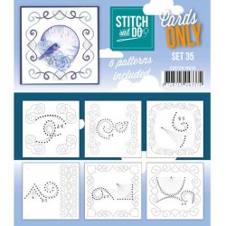 (COSTDO10035)Stitch & Do - Cards only - Set 35