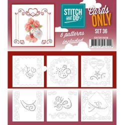 (COSTDO10036)Stitch & Do - Cards only - Set 36