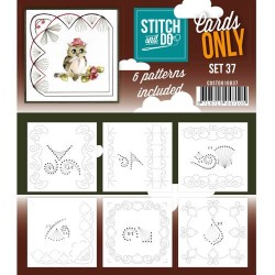 (COSTDO10037)Stitch & Do - Cards only - Set 37