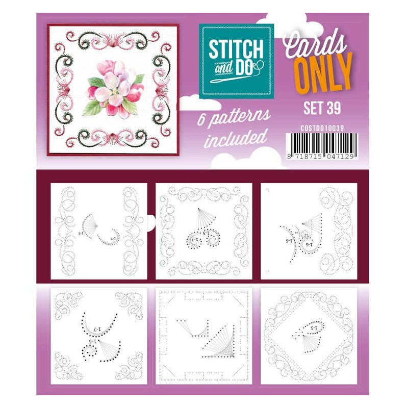 (COSTDO10039)Stitch & Do - Cards only - Set 39