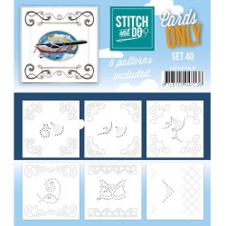 (COSTDO10040)Stitch & Do - Cards only - Set 40