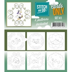 (COSTDO10041)Stitch & Do - Cards only - Set 41