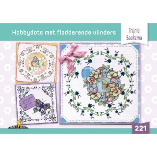 (HD221)Hobbydols 221 Hobbydotten met vlinders - Trijnie Baukema