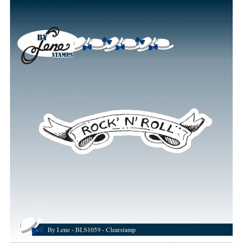 (BLS1059)By Lene Clearstamp Rock' N' Roll