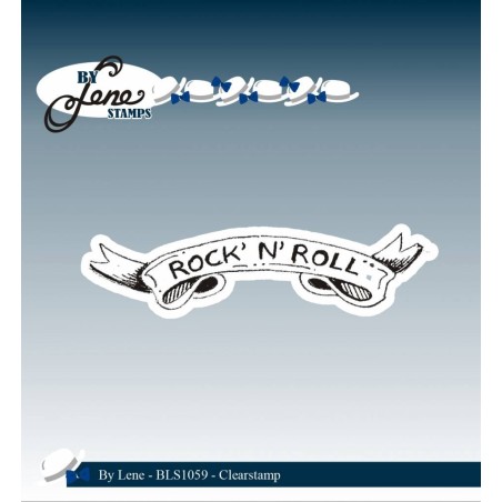 (BLS1059)By Lene Clearstamp Rock' N' Roll