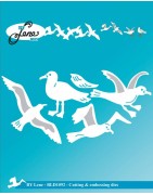 (BLD1092)By Lene Cutting & Embossing Dies Seagulls