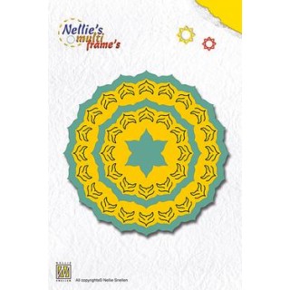 (MFD038)Cadre filière multi incire flower 3