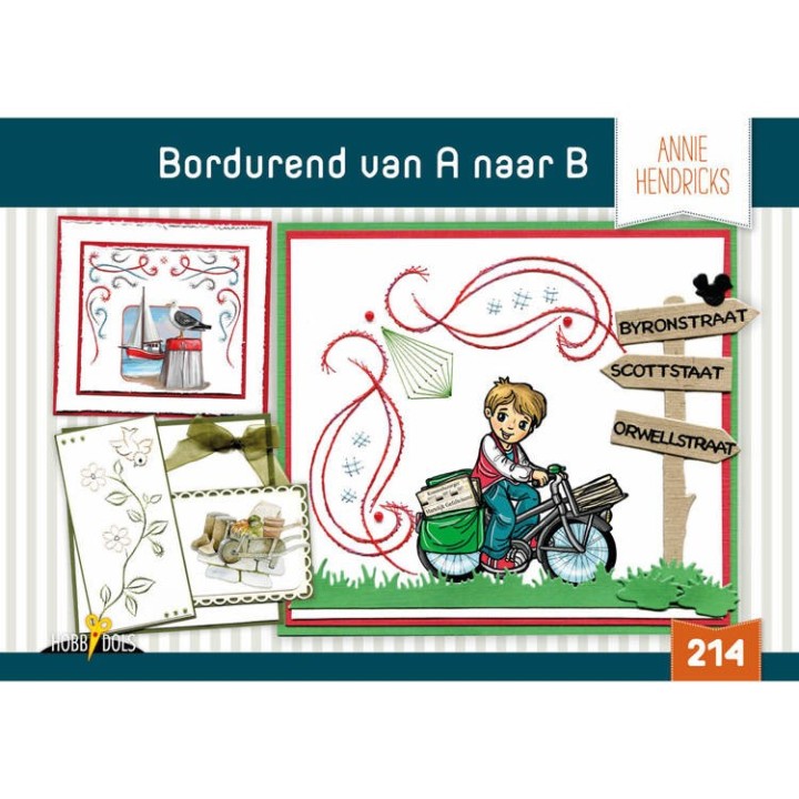 (HD214)Hobbydols 214 Bordurend van A naar B - Annie Hendriks
