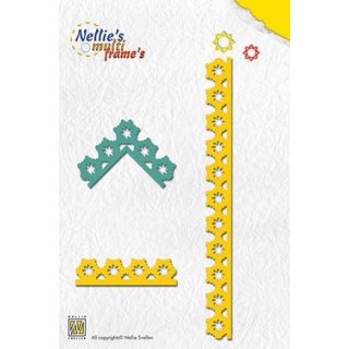 (MFD036)Cadre filière multi combi snowflakes