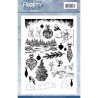 (JACS10017)Clearstamp - Jeanine's Art - Frosty Ornaments