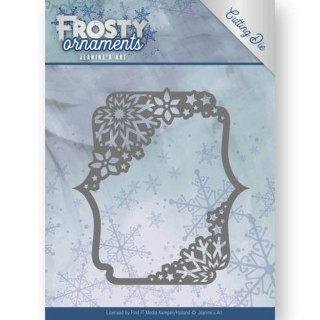 (JAD10042)Dies - Jeanine's Art - Frosty Ornaments - Rectangle Ornament