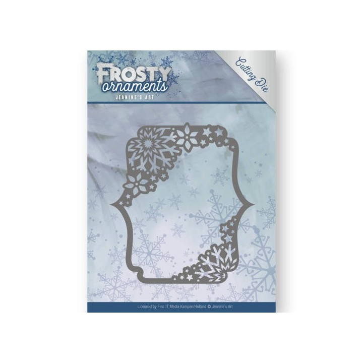 (JAD10042)Dies - Jeanine's Art - Frosty Ornaments - Rectangle Ornament