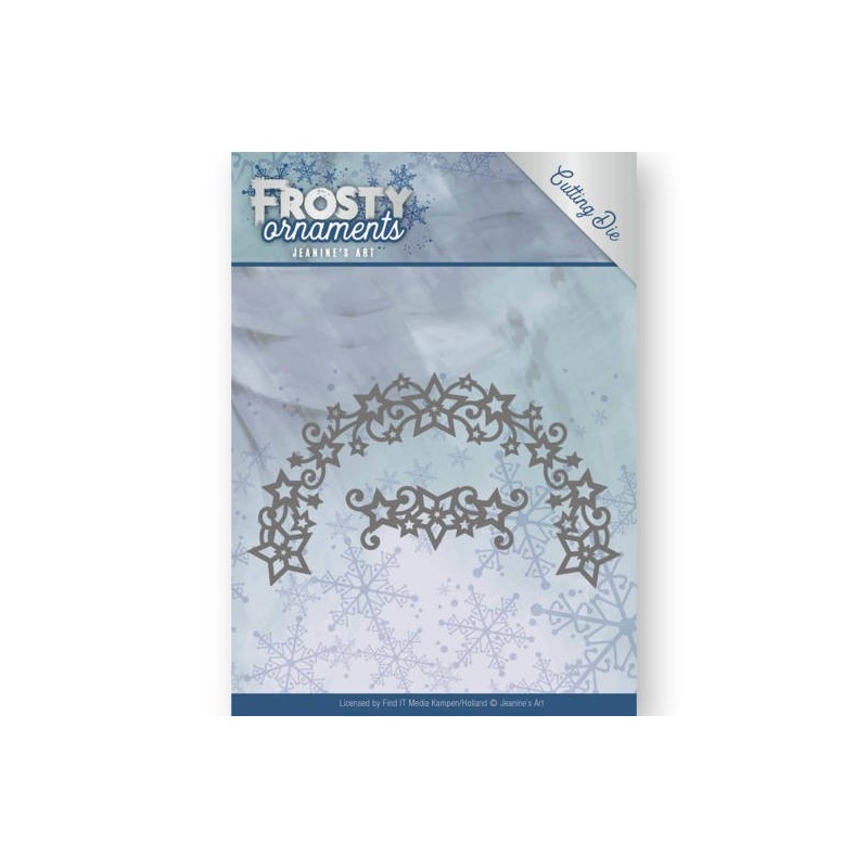 (JAD10048)Dies - Jeanine's Art - Frosty Ornaments - Frosty Wreath