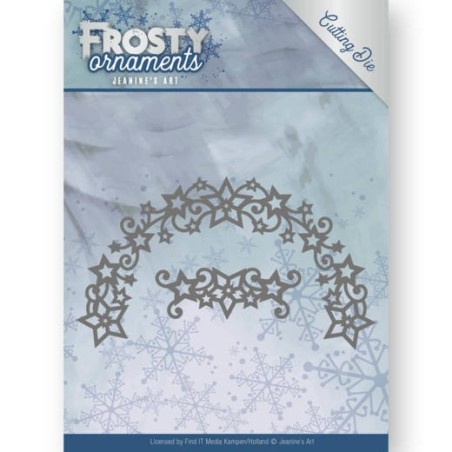 (JAD10048)Dies - Jeanine's Art - Frosty Ornaments - Frosty Wreath