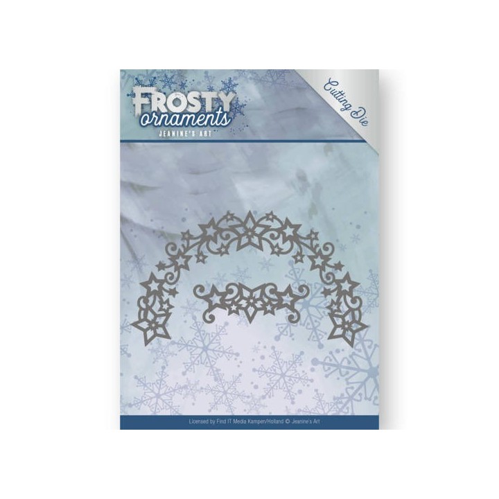 (JAD10048)Dies - Jeanine's Art - Frosty Ornaments - Frosty Wreath