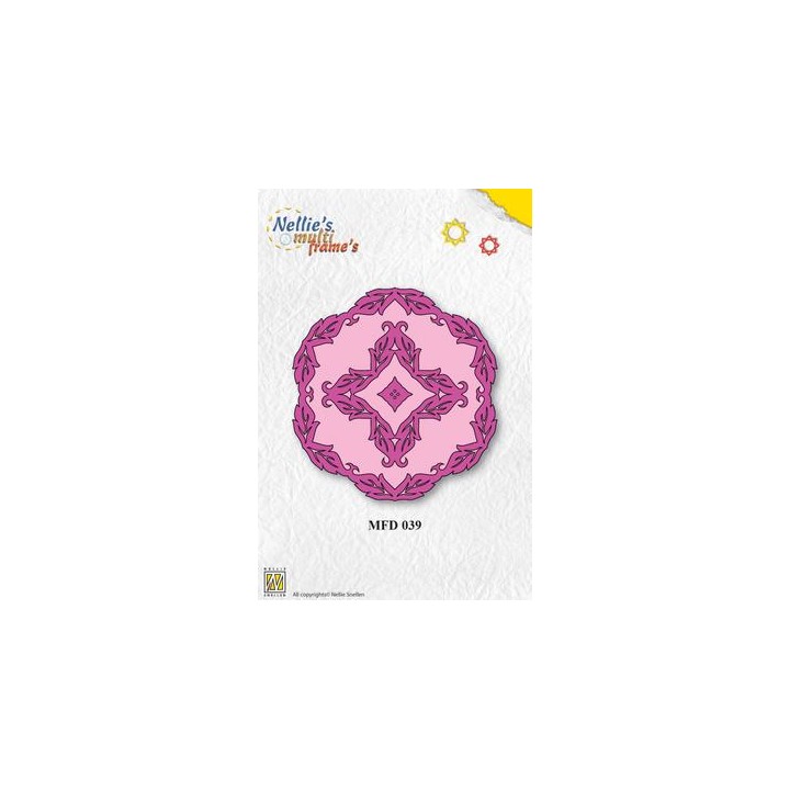 (MFD039)Frame Dies Multi round leaves