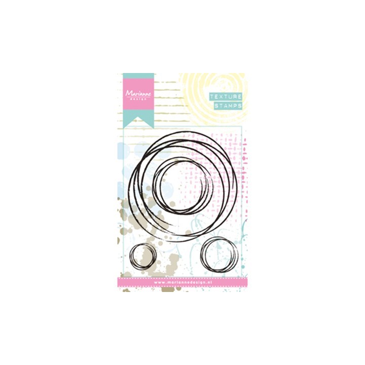 (MM1623)Stamp Doodle circles