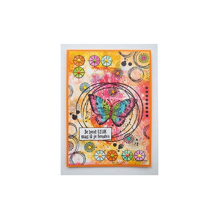 (MM1623)Stamp Doodle circles
