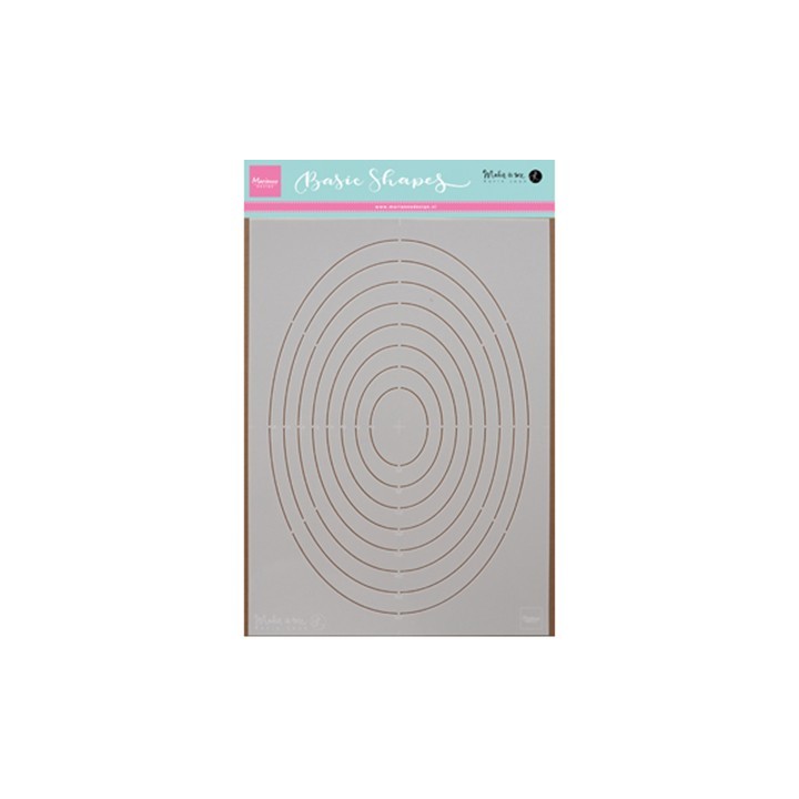 (PS8008)Marianne Design Karin's basic shape: oval