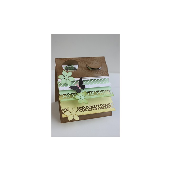 (6002/1090)Cutting & Embossing Mery's Flowers heart