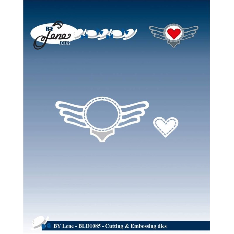 (BLD1085)By Lene Cutting & Embossing Dies Rock Logo (BLD1085)By Lene Cutting & Embossing Dies Rock Logo