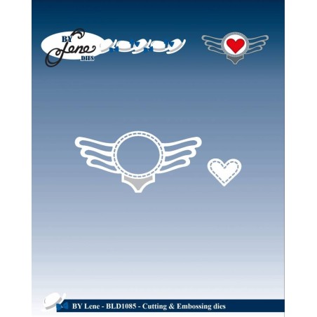 (BLD1085)By Lene Cutting & Embossing Dies Rock Logo