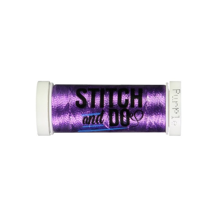 (SDHDM09)Stitch & Do 200 m - Hobbydots - metal - Purple