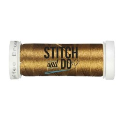 (SDCD12)Stitch & Do 200 m - Linnen - Koffiebruin