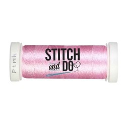 (SDCD16)Stitch & Do 200 m - Linnen - Roze