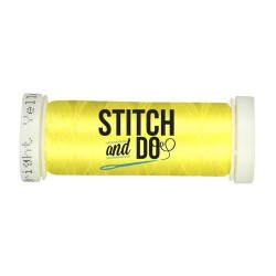 (SDCD06)Stitch & Do 200 m - Linnen - Kanariegeel