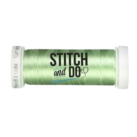 (SDCD20)Stitch & Do 200 m - Linnen - Middengroen