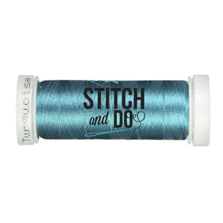 (SDCD40)Stitch & Do 200 m - Linnen - Turqoise