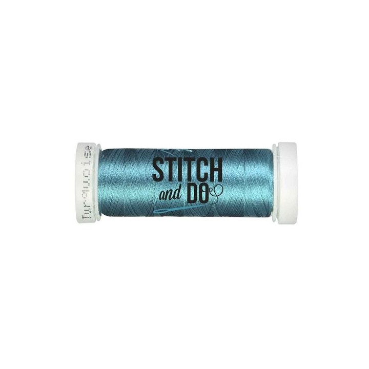 (SDCD40)Stitch & Do 200 m - Linnen - Turqoise