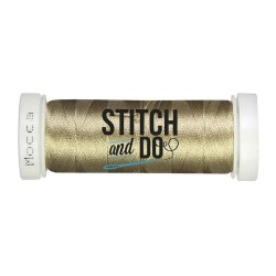 (SDCD44)Stitch & Do 200 m - Linnen - Kraft Mokka