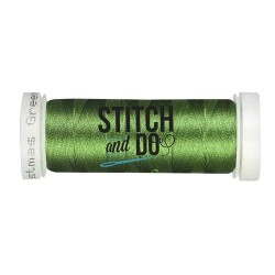 (SDCD23)Stitch & Do 200 m - Linnen - Kerstgroen