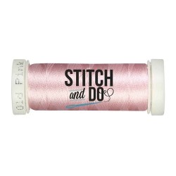 (SDCD43)Stitch & Do 200 m - Linnen - Oudroze