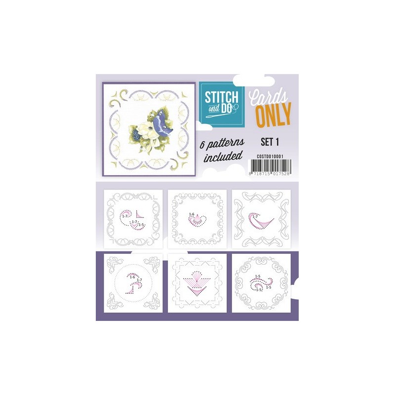 (COSTDO10001)Stitch & Do - Cards only - Set 1