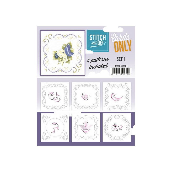 (COSTDO10001)Stitch & Do - Cards only - Set 1