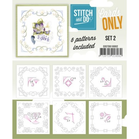 (COSTDO10002)Stitch & Do - Cards only - Set 2