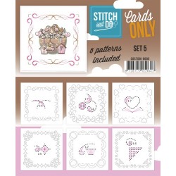 (COSTDO10005)Stitch & Do - Cards only - Set 5