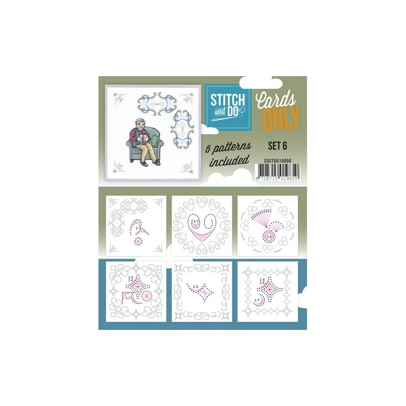 (COSTDO10006)Stitch & Do - Cards only - Set 6