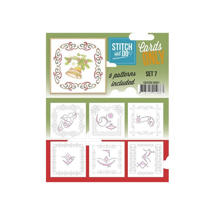 (COSTDO10007)Stitch & Do - Cards only - Set 7